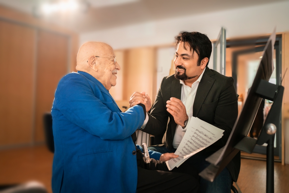 Musik für eine bessere Welt – komponiert von Majid Montazer, interpretiert von Giora Feidman 